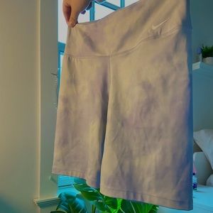 purple nike pro shorts